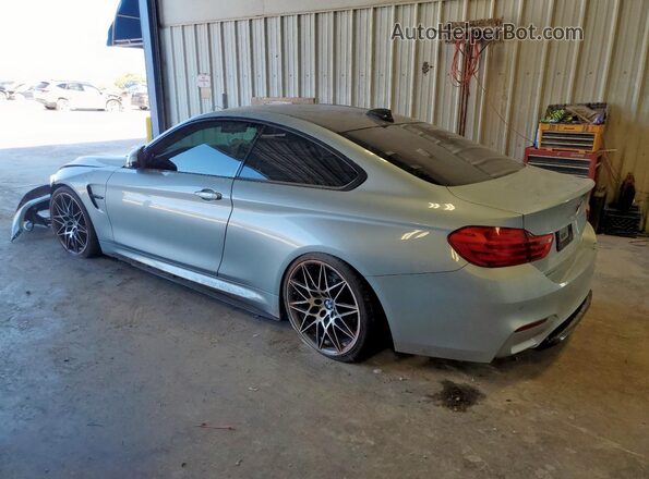 WBS3R9C53GK336344 2016 BMW M4 Серебряный Задняя левая четверть
