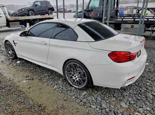 WBS3U9C53HP970644 2017 BMW M4 White უკანა მარცხენა