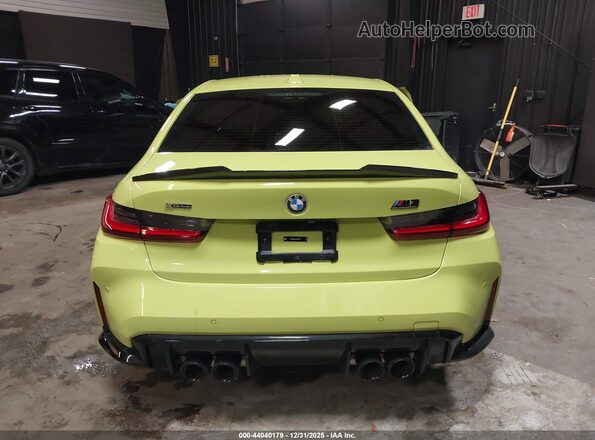 WBS43AY01RFR78707 2024 BMW M3 Yellow 