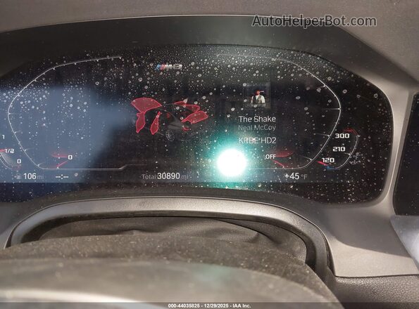 WBS43AY05NFN03636 2022 BMW M3 White Հետևի նստատեղերի տեսք