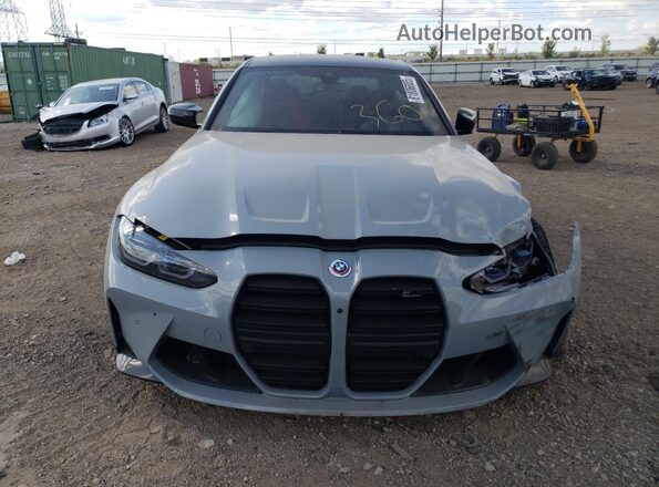 WBS43AY06NFN22745 2022 BMW M3 Gray 