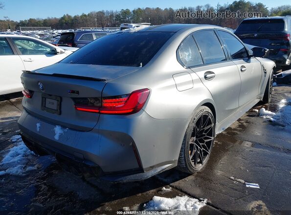 WBS43AY0XRFS91712 2024 BMW M3 Gray უკანა მარჯვენა