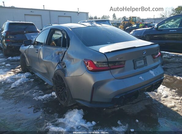 WBS43AY0XRFS91712 2024 BMW M3 Gray უკანა მარცხენა