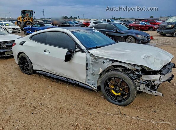 WBS43AZ02RCP62199 2024 BMW M4 White Przód prawy