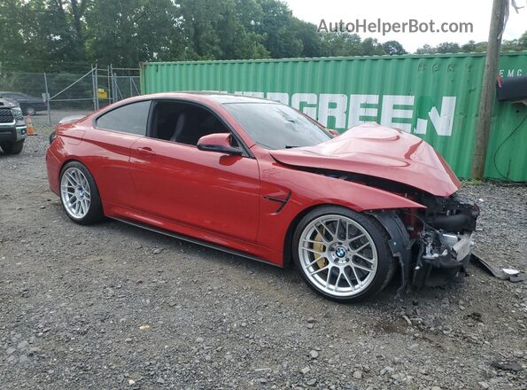 WBS4Y9C08LAH83136 2020 BMW M4 Red Front right