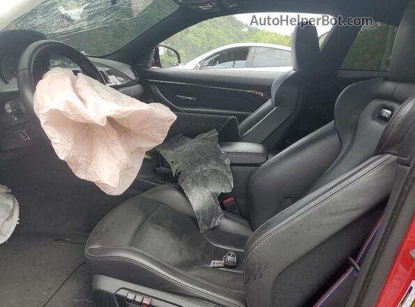 WBS4Y9C08LAH83136 2020 BMW M4 Red Front interior view
