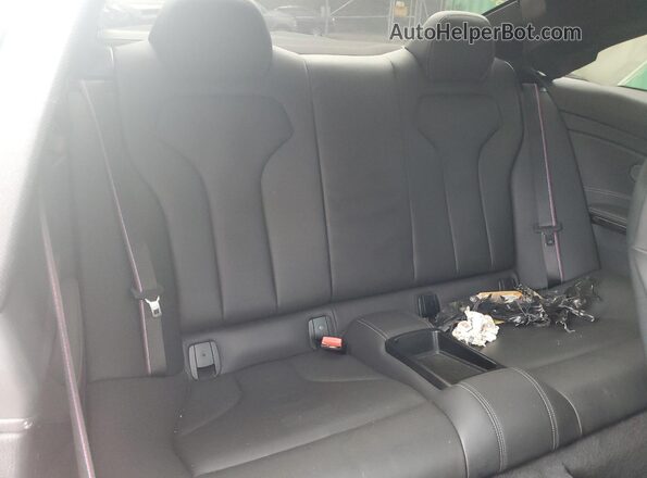 WBS4Y9C08LAH83136 2020 BMW M4 Red Rear seats view