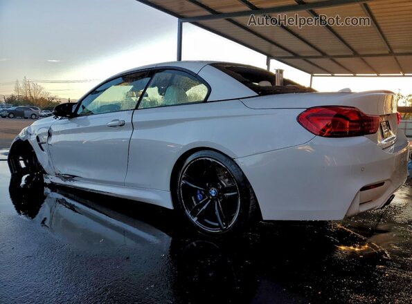 WBS4Z9C51JED22987 2018 BMW M4 White Հետևի ձախ