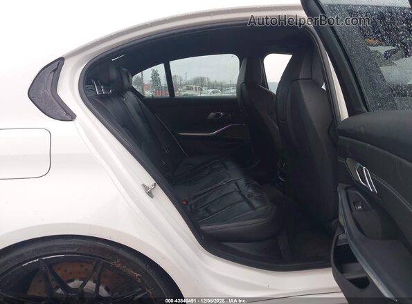 WBS53AY09MFL28827 2021 BMW M3 Белый Вид наклейки с VIN-кодом