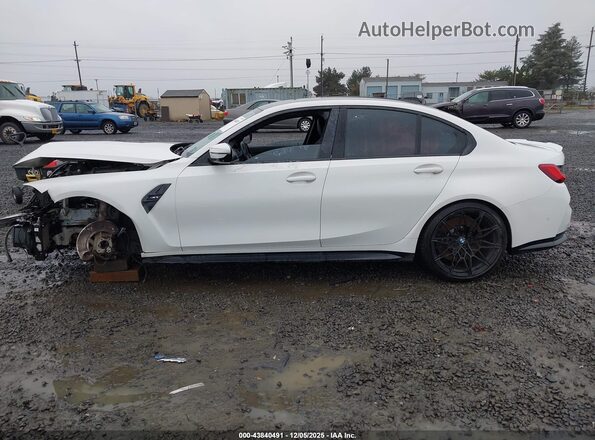 WBS53AY09MFL28827 2021 BMW M3 Белый Панорамный вид салона 360°