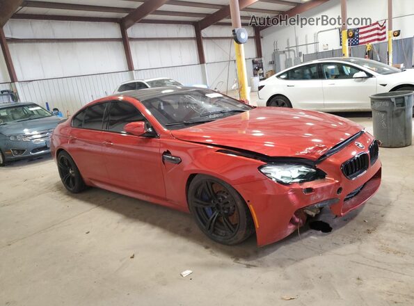 WBS6E9C50GG437272 2016 BMW M6 Оранжевый Передняя правая четверть