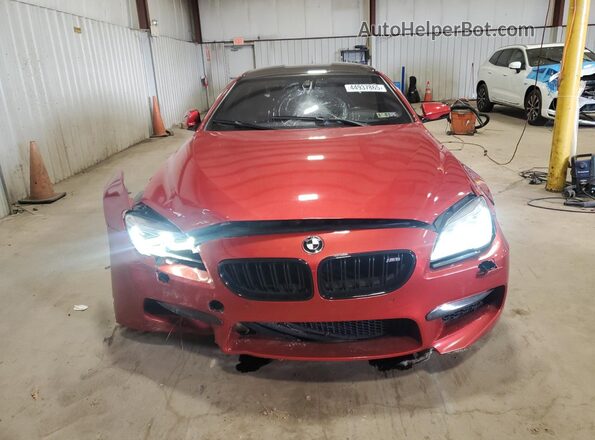 WBS6E9C50GG437272 2016 BMW M6 Оранжевый Вид спереди