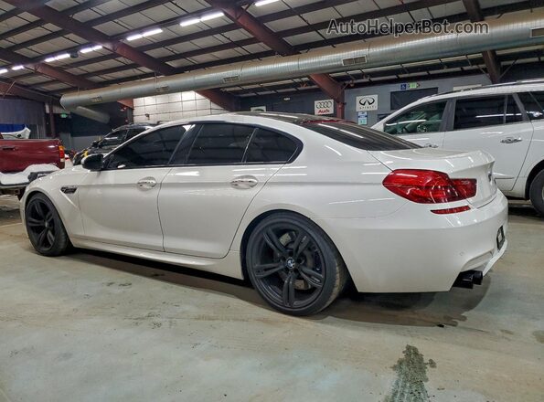 WBS6E9C56GG437177 2016 BMW M6 White Հետևի ձախ