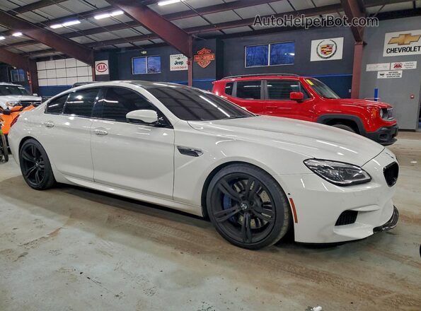 WBS6E9C56GG437177 2016 BMW M6 White Առջևի աջ