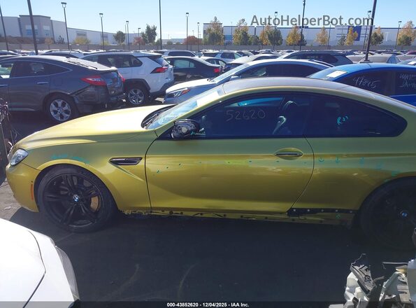 WBS6J9C56GD934663 2016 BMW M6 Green Вид спереду