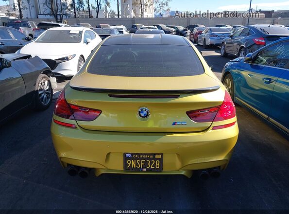 WBS6J9C56GD934663 2016 BMW M6 Green 