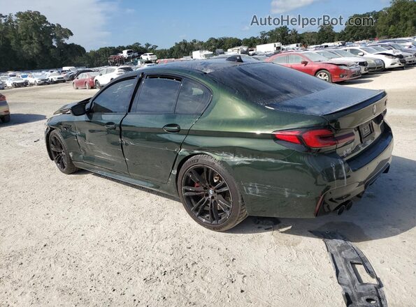 WBS83CH00PCN13394 2023 BMW M5 Green უკანა მარცხენა