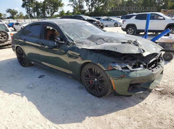 WBS83CH00PCN13394 2023 BMW M5 Green წინა მარჯვენა