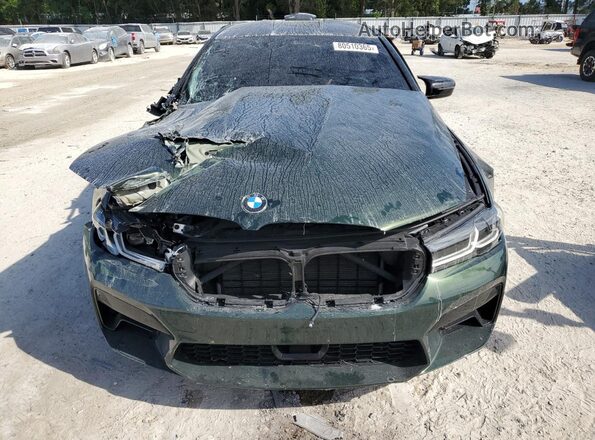 WBS83CH00PCN13394 2023 BMW M5 Green წინა ხედი