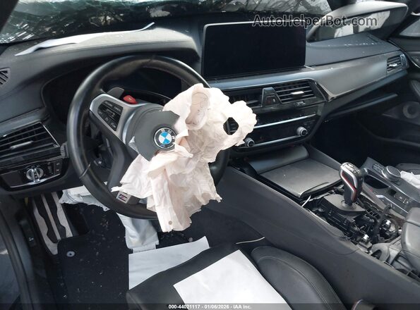 WBS83CH02MCF93537 2021 BMW M5 Gray 