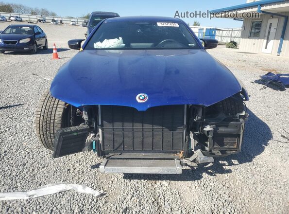 WBS83CH02PCL64339 2023 BMW M5 Blue Դիմացի տեսք