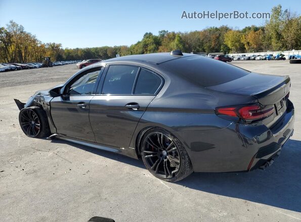 WBS83CH03PCL49168 2023 BMW M5 Черный Задняя левая четверть