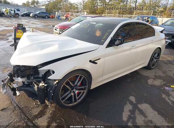 WBS83CH05PCN31955 2023 BMW M5 White Front left