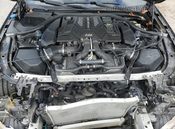 WBS83CH06MCF95078 2021 BMW M5 Black Rear interior view