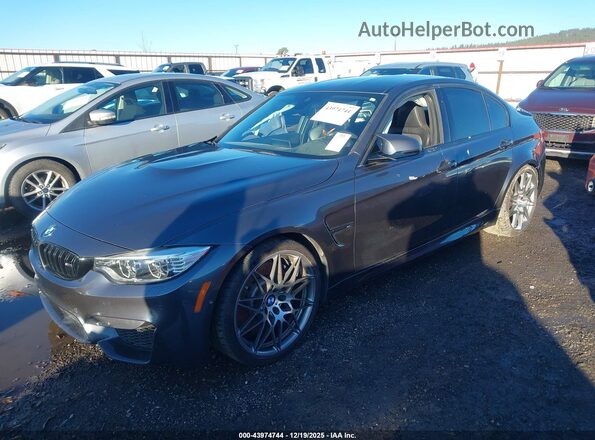 WBS8M9C51H5G84635 2017 BMW M3 Gray 
