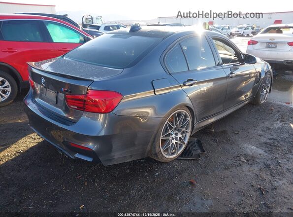WBS8M9C51H5G84635 2017 BMW M3 Gray 
