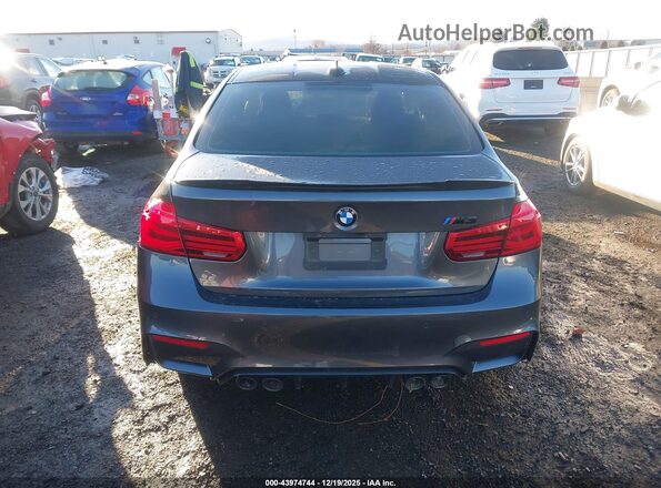 WBS8M9C51H5G84635 2017 BMW M3 Gray 