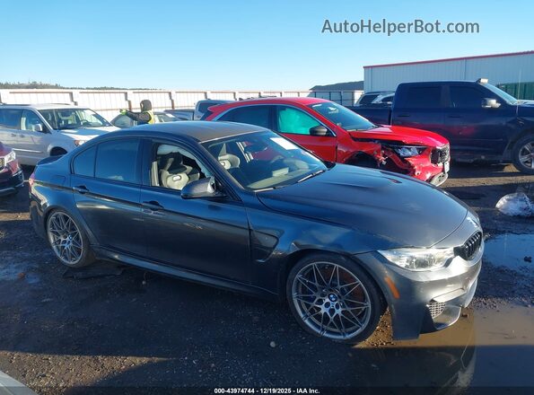 WBS8M9C51H5G84635 2017 BMW M3 Gray 
