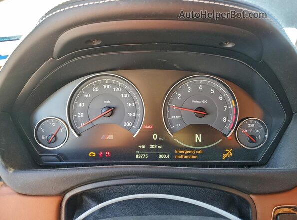 WBS8M9C53H5G84121 2017 BMW M3 Серый 