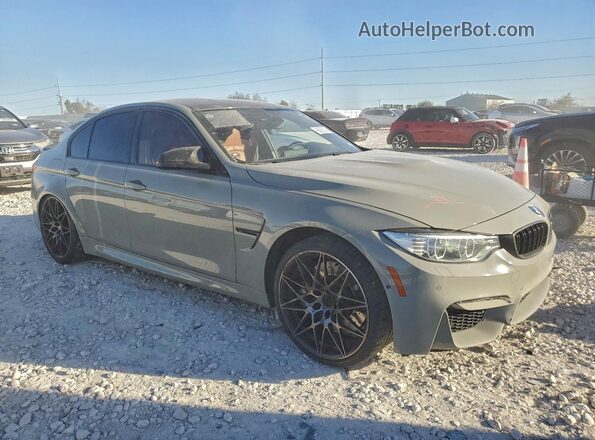 WBS8M9C53H5G84121 2017 BMW M3 Серый 