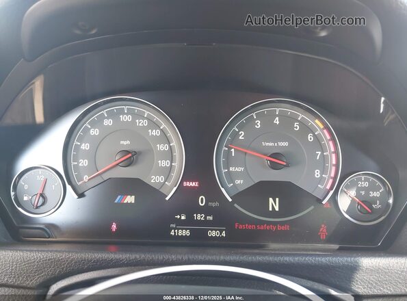 WBS8M9C58J5J79159 2018 BMW M3 Gray 