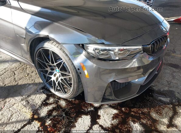 WBS8M9C58J5J79159 2018 BMW M3 Gray 