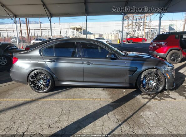 WBS8M9C58J5J79159 2018 BMW M3 Gray 