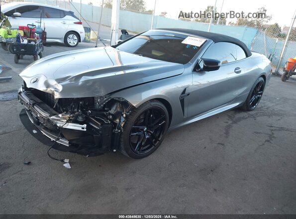 WBSDZ0C06SCU06801 2025 BMW M8 Gray Front left