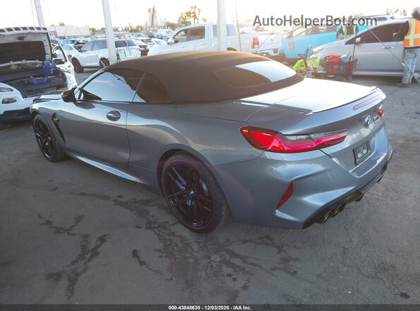 WBSDZ0C06SCU06801 2025 BMW M8 Gray Rear left