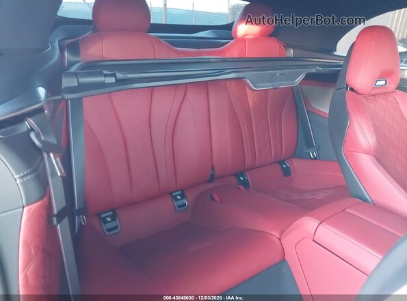 WBSDZ0C06SCU06801 2025 BMW M8 Gray VIN sticker view