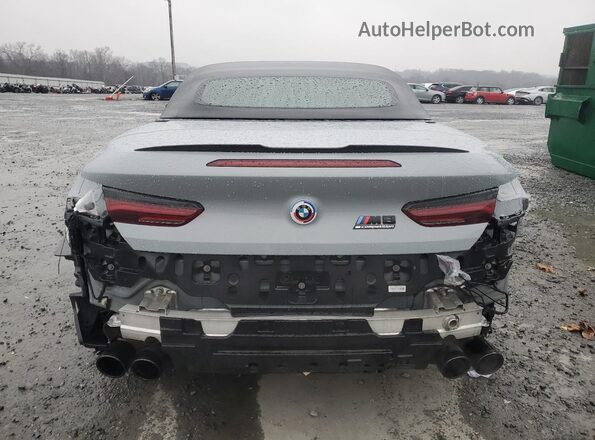 WBSDZ0C0XPCK98447 2023 BMW M8 Gray Vista trasera
