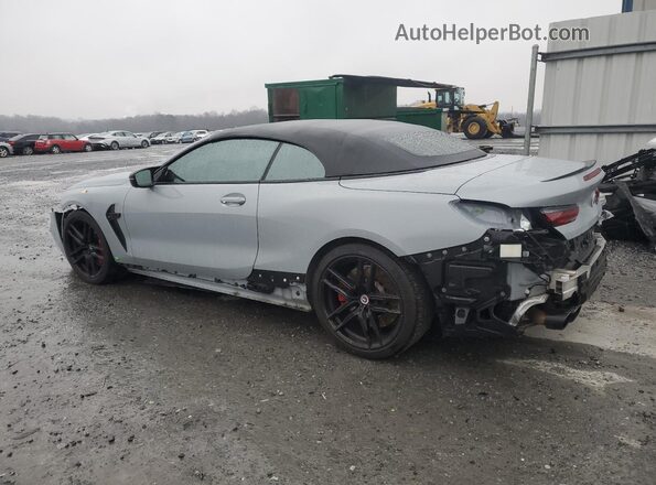 WBSDZ0C0XPCK98447 2023 BMW M8 Gray Trasero izquierdo