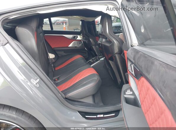 WBSGV0C05RCP42930 2024 BMW M8 Gray Вид наклейки з VIN-кодом