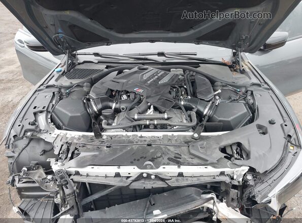 WBSGV0C05RCP42930 2024 BMW M8 Gray Вид ззаду
