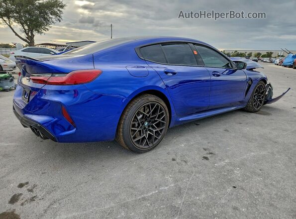 WBSGV0C08RCP11901 2024 BMW M8 Blue უკანა მარჯვენა
