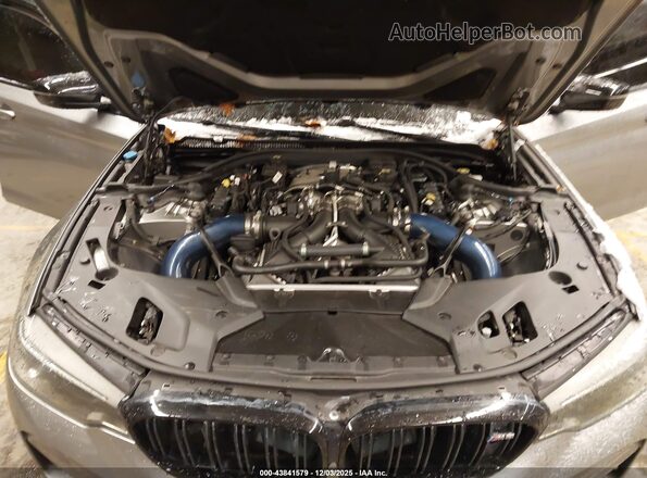 WBSJF0C0XLCD52435 2020 BMW M5 Silver უკანა ხედი