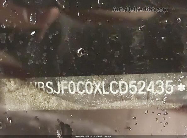 WBSJF0C0XLCD52435 2020 BMW M5 Silver ძრავის განყოფილების ხედი
