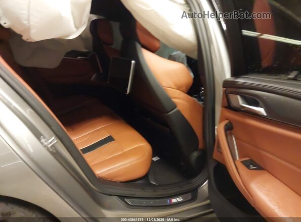 WBSJF0C0XLCD52435 2020 BMW M5 Silver VIN კოდის სტიკერის ხედი