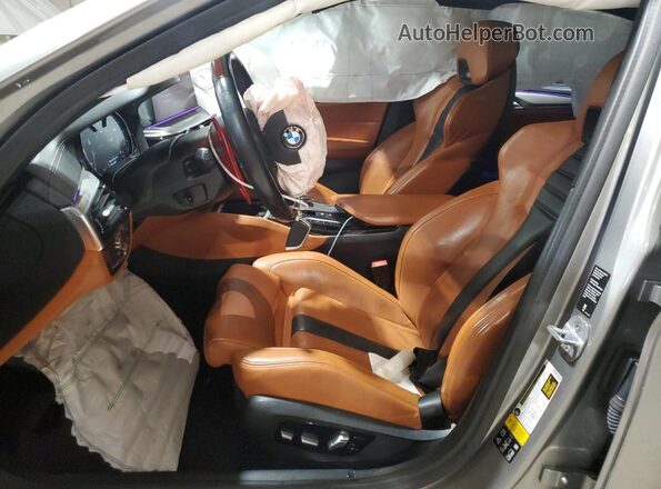 WBSJF0C56KB284146 2019 BMW M5 Silver Widok wnętrza z przodu