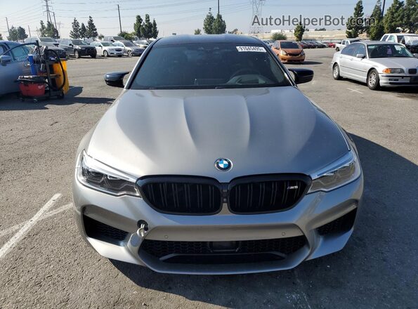 WBSJF0C57KB284589 2019 BMW M5 Серебряный Вид спереди